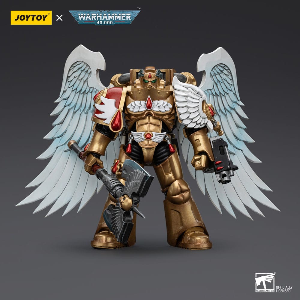Warhammer 40,000 Actionfigur 1/18 Blood Angels Sanguinary Guard with Encarmine Axe 12 cm
