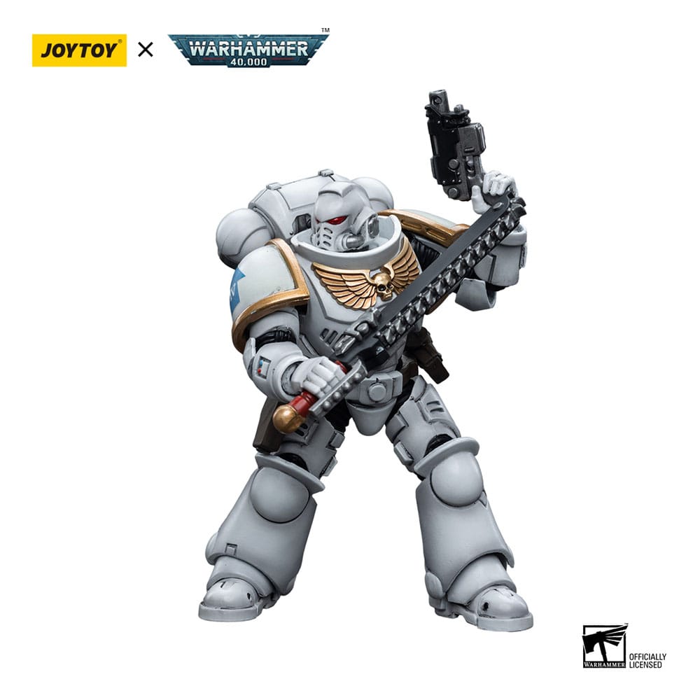 Warhammer 40k Actionfigur 1/18 Space Marines White Consuls Intercessors 1 12 cm