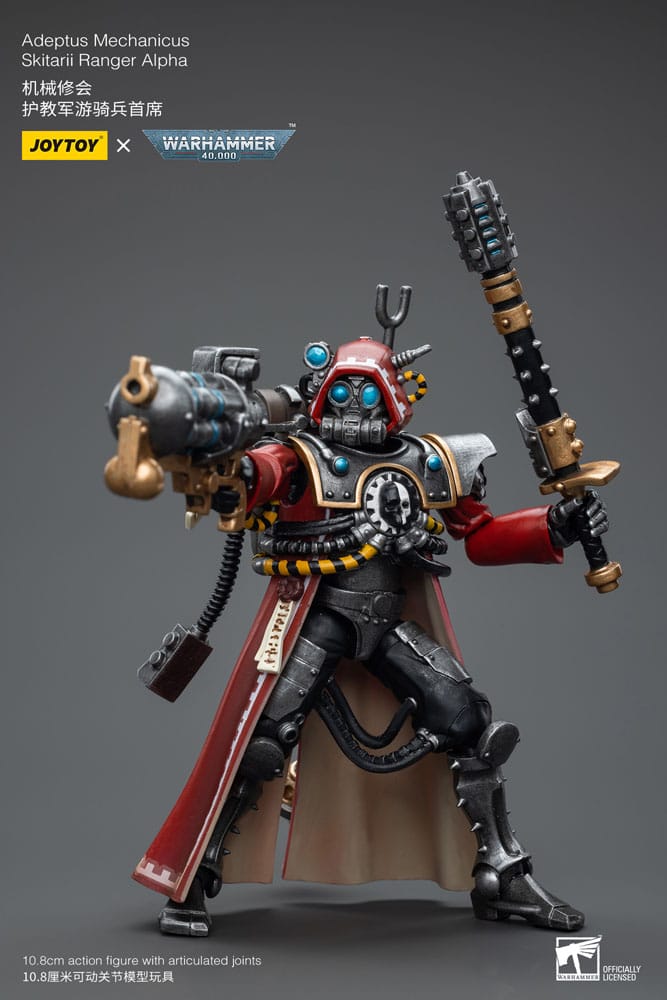 Warhammer 40k Actionfigur 1/18 Adeptus Mechanicus Skitarii Ranger Alpha