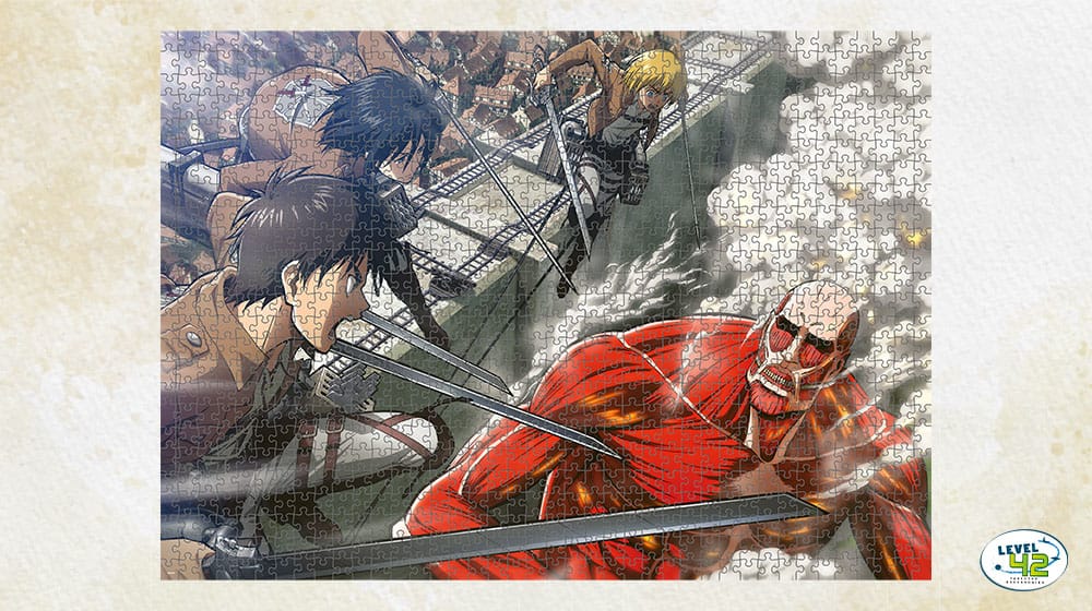 Attack on Titan Puzzle Fight (1.000 Teile)