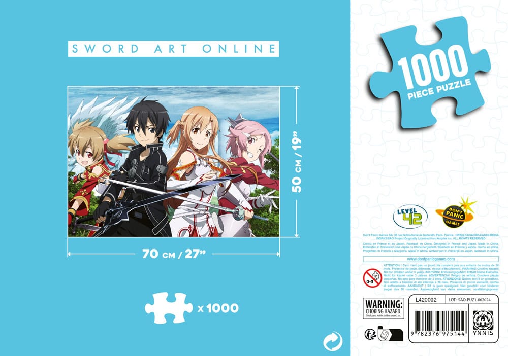 Sword Art Online Puzzle Characters (1.000 pieces)