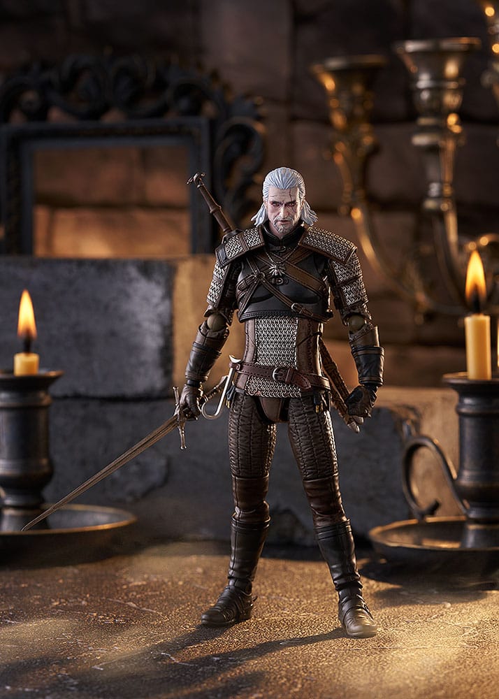 The Witcher 3: Wild Hunt Figma Actionfigur Geralt 16 cm