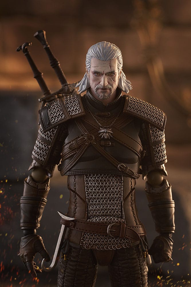 The Witcher 3: Wild Hunt Figma Actionfigur Geralt 16 cm