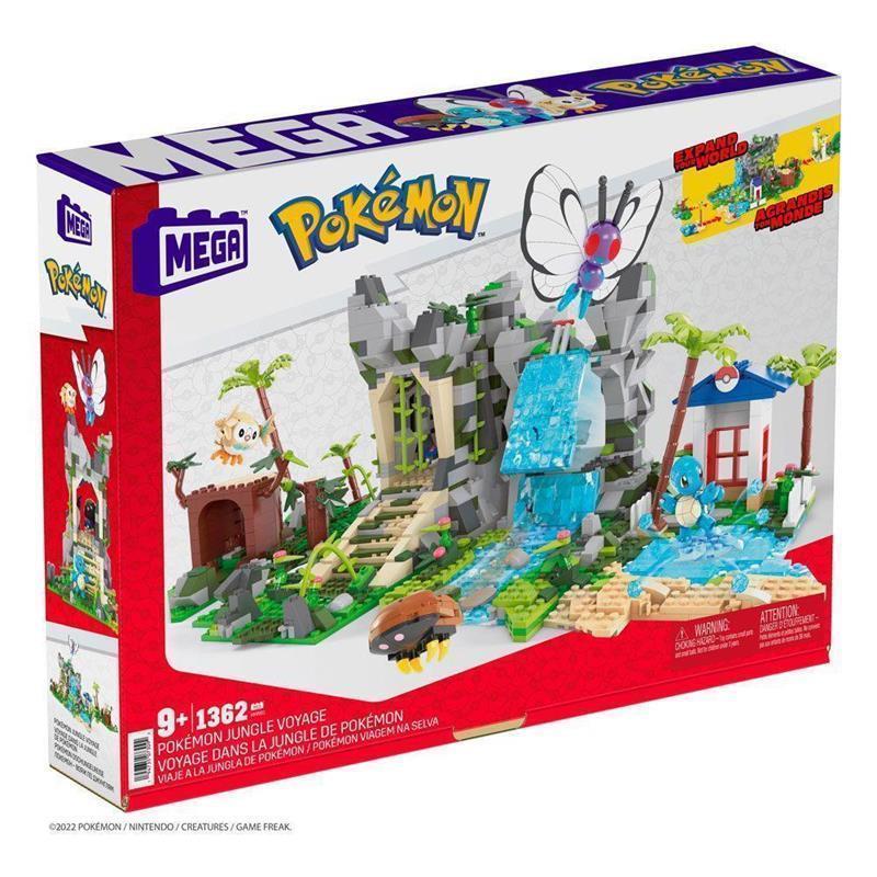 Pokémon Mega Construx Construction Set Pokémon Jungle Voyage