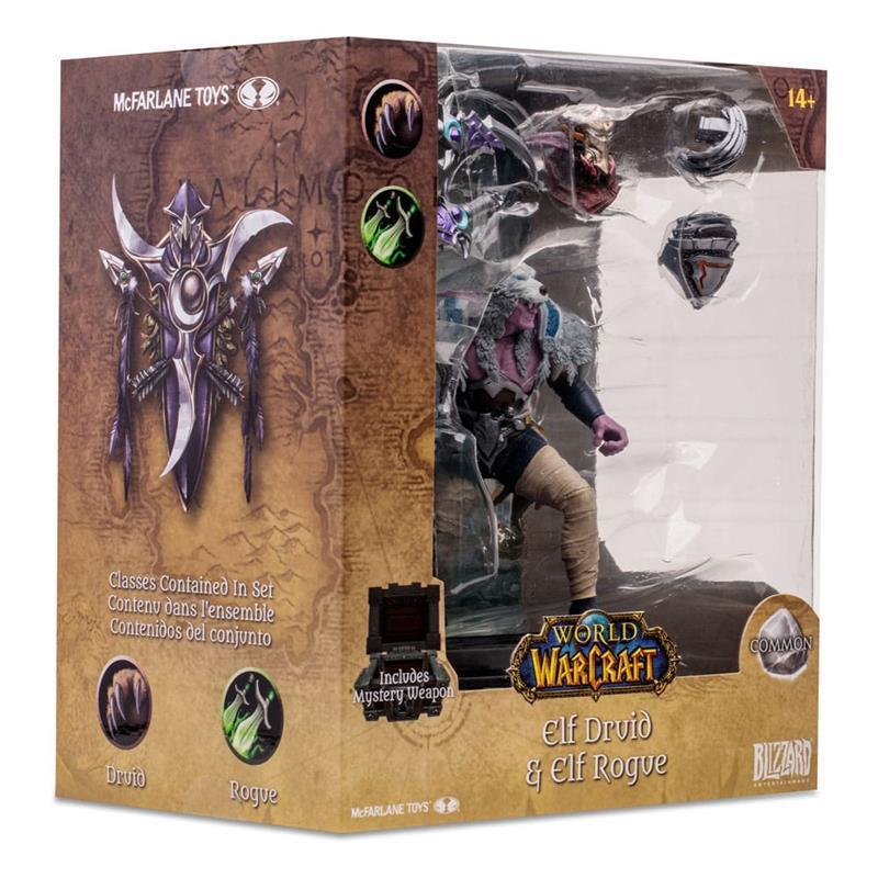 World of Warcraft Actionfigur Night Elf: Druid / Rogue 15 cm