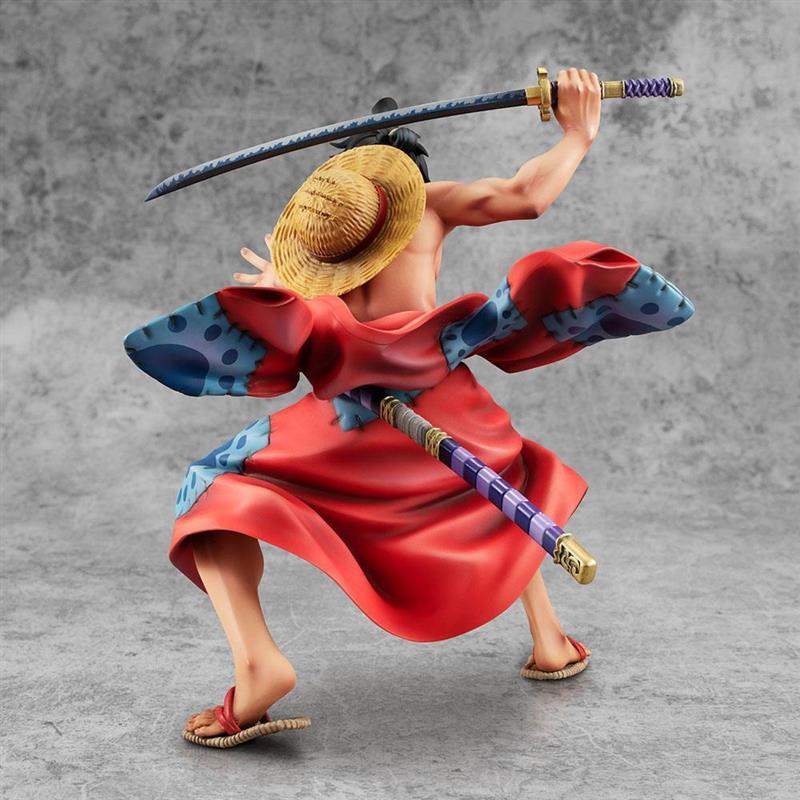 One Piece P.O.P PVC Statue Warriors Alliance Ruffy Taro 17 cm