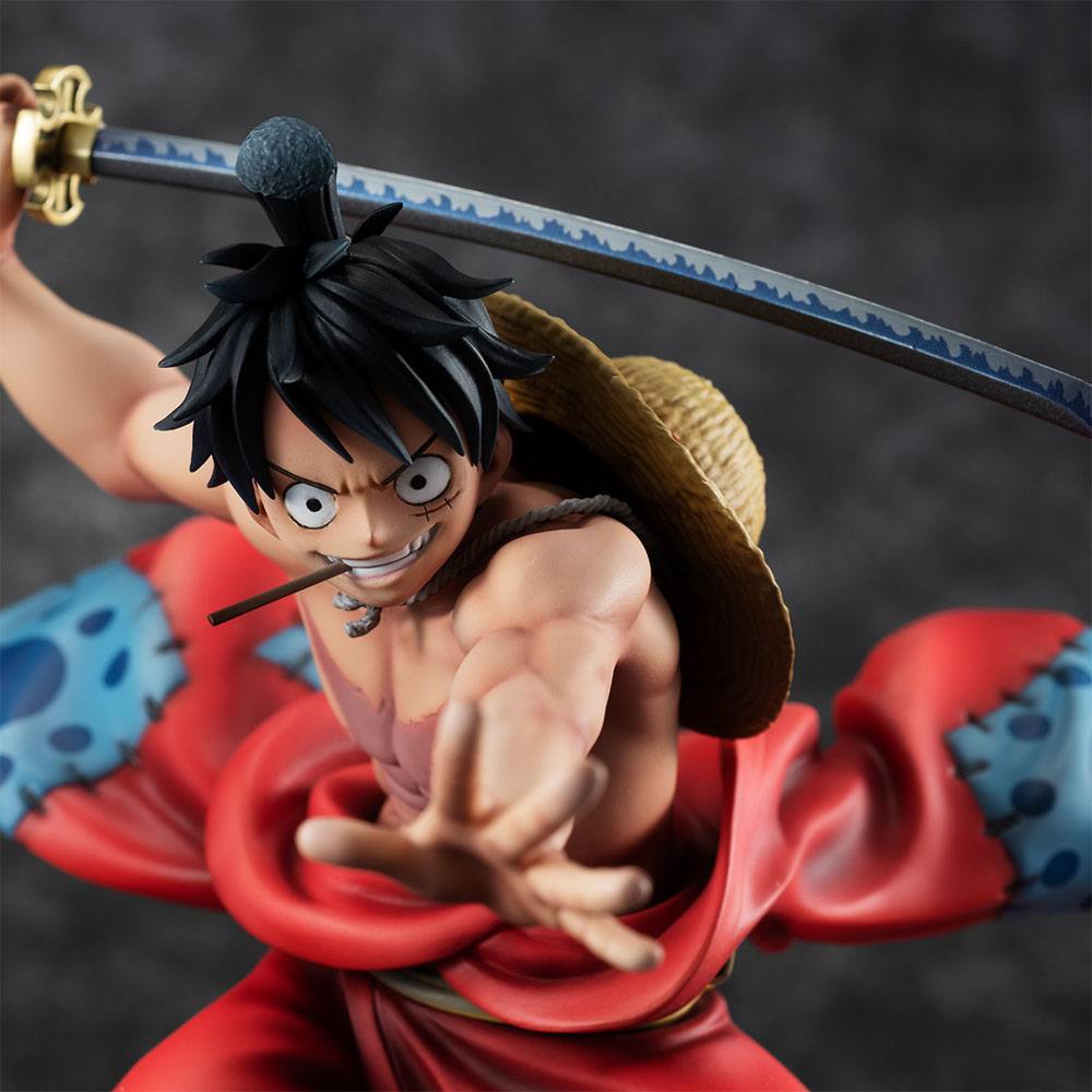 One Piece P.O.P PVC Statue Warriors Alliance Ruffy Taro 17 cm