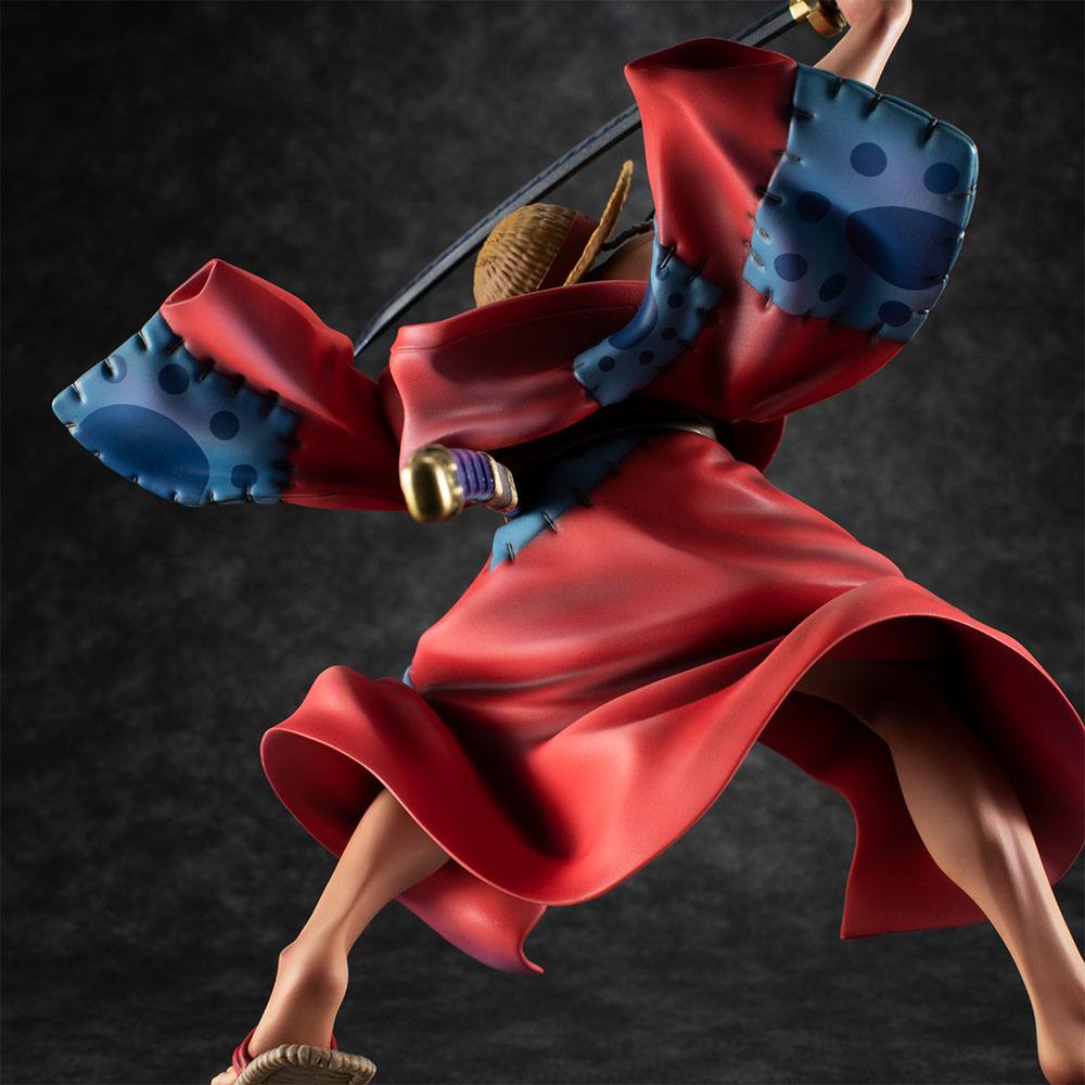 One Piece P.O.P PVC Statue Warriors Alliance Ruffy Taro 17 cm
