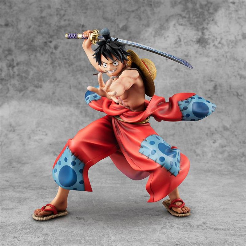 One Piece P.O.P PVC Statue Warriors Alliance Ruffy Taro 17 cm