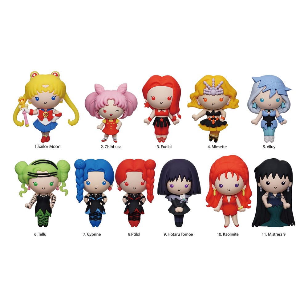 Sailor Moon 3D PVC Bag Clip Series 8