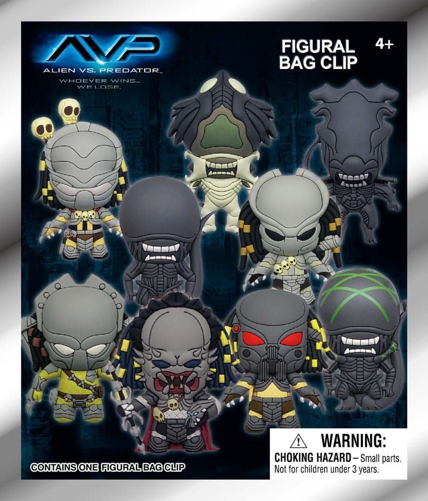 Alien vs. Predator 3D PVC-Taschenanhänger
