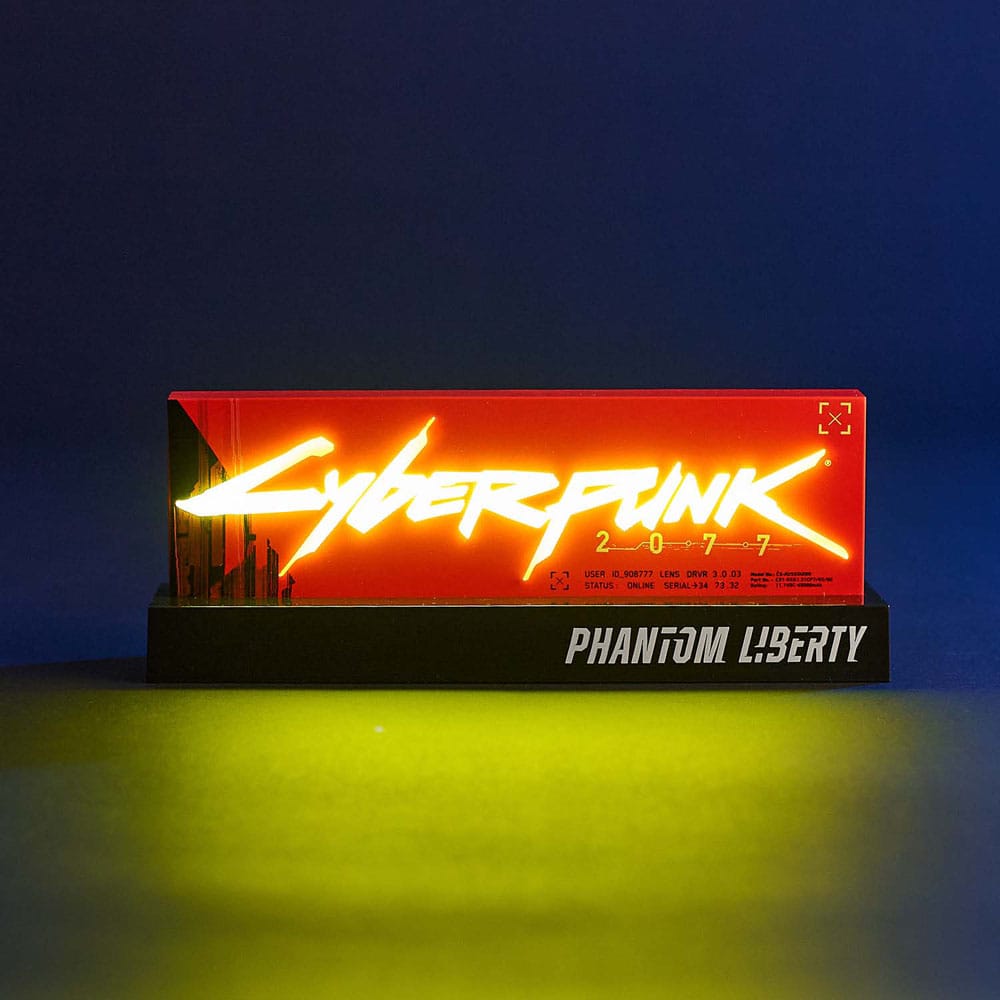 Cyberpunk Edgerunner LED-Leuchte Phantom Edition 22 cm
