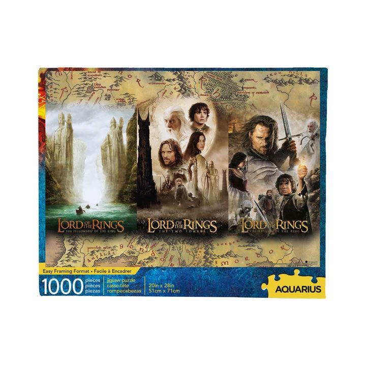 Lord of the Rings Jigsaw Puzzle Triptych (1.000 pieces)