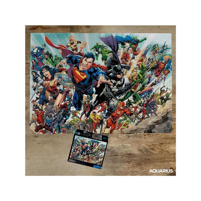 DC Comics Jigsaw Puzzle Cast (3.000 pieces)