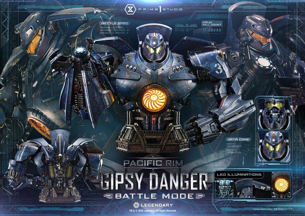 Pacific Rim Büste Gipsy Danger Battle Mode 75 cm