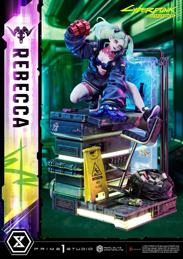Cyberpunk: Edgerunners Real Elite Masterline Series Statue 1/4 Rebecca 54 cm