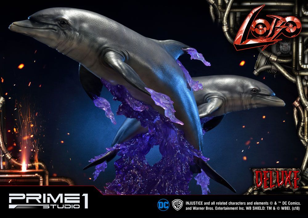 Injustice Gods Among Us Statue 1/3 Lobo Deluxe Version 98 cm