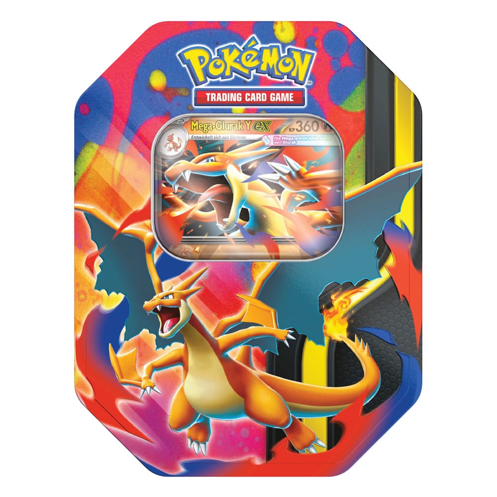 Pokémon TCG Tin 127 Mega-Glurak Y (DE)