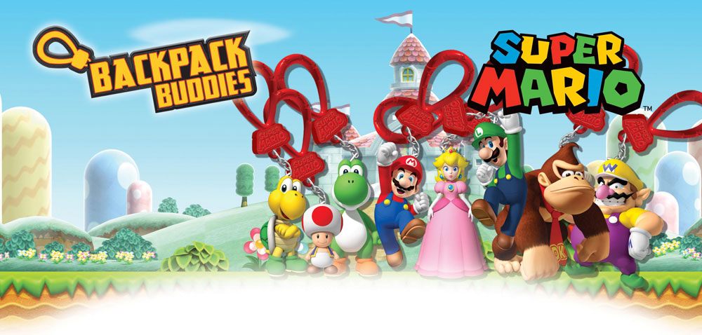 Super Mario Taschenanhänger Backpack Buddies Mystery Bags
