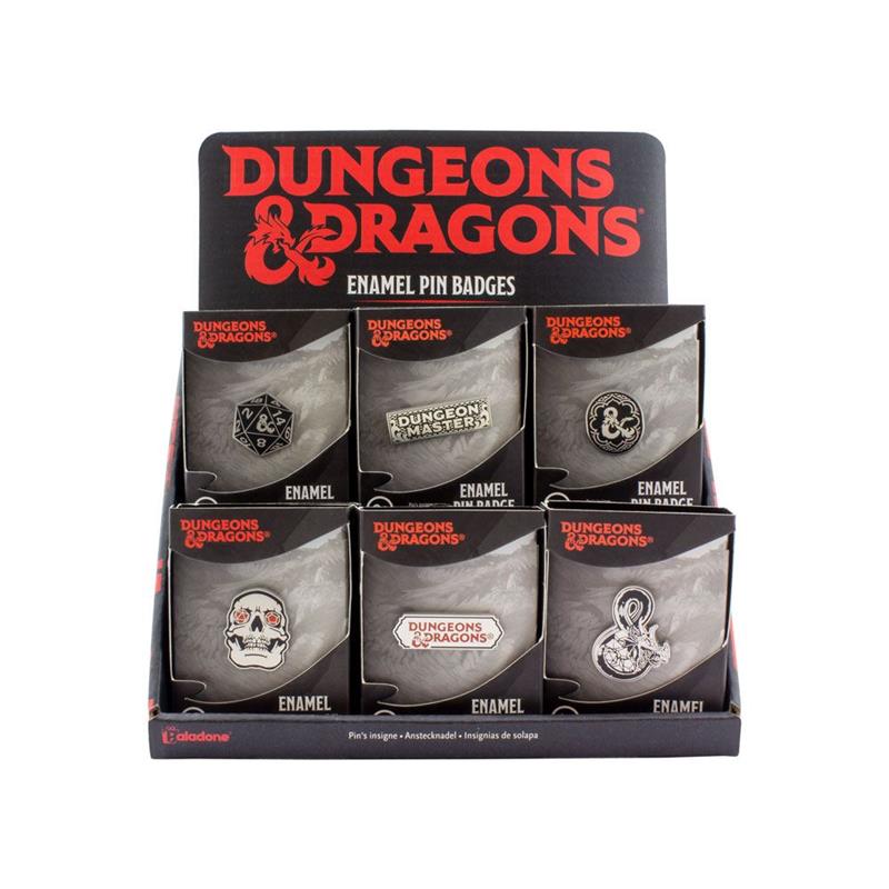 Dungeons & Dragons Enamel Pins