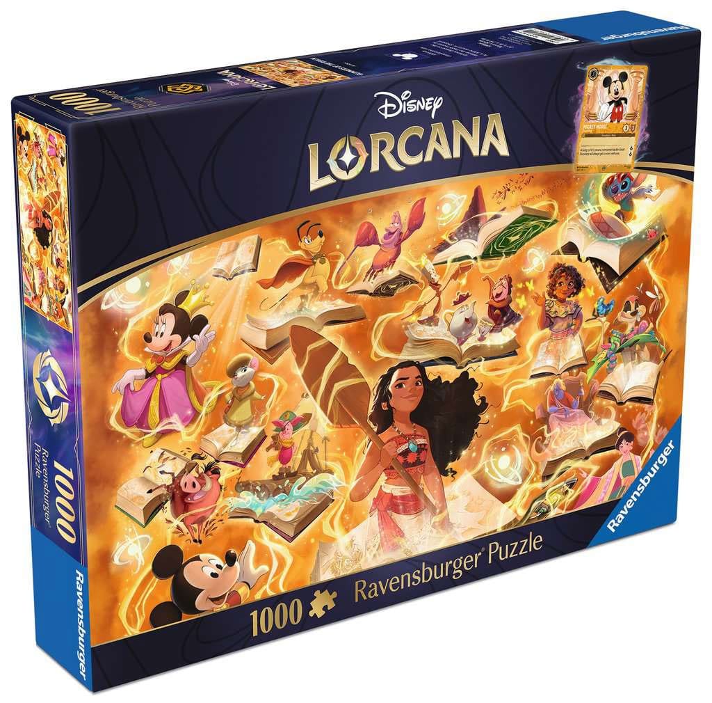Disney Lorcana Jigsaw Puzzle Glimmers of the Realm: Amber (1.000 pieces)
