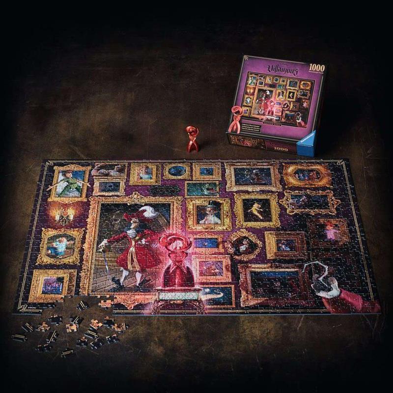 Disney Villainous Jigsaw Puzzle Captain Hook (1.000 pieces)