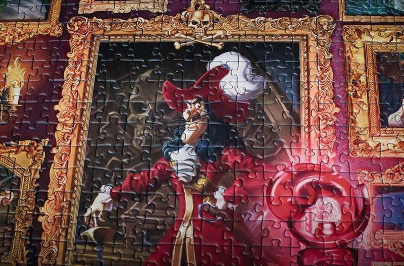 Disney Villainous Jigsaw Puzzle Captain Hook (1.000 pieces)