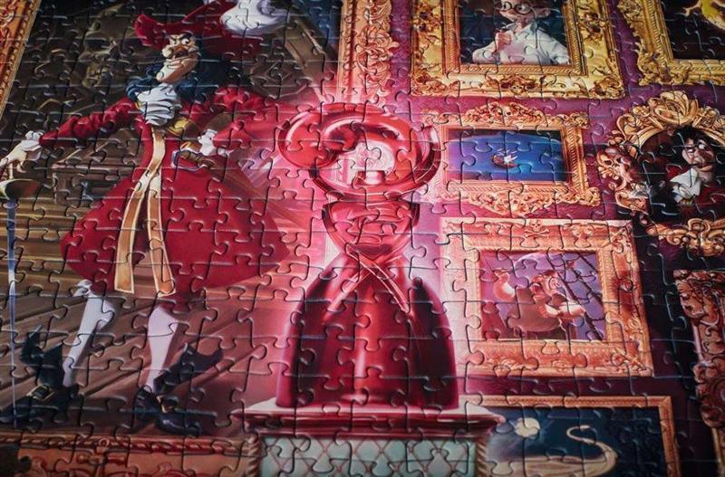 Disney Villainous Jigsaw Puzzle Captain Hook (1.000 pieces)
