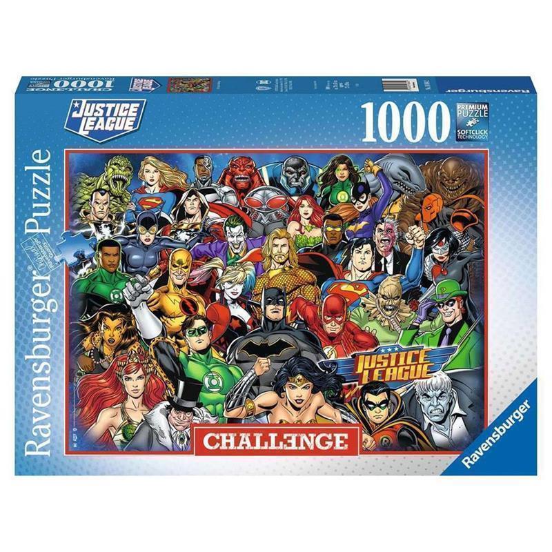 DC Comics Challenge Jigsaw Puzzle Justice League (1.000 pieces)