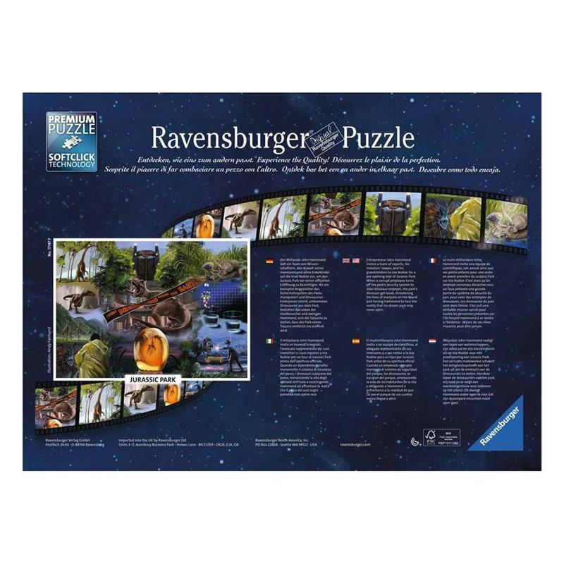 Universal Artist Collection Jigsaw Puzzle Jurassic Park (1.000 pieces)