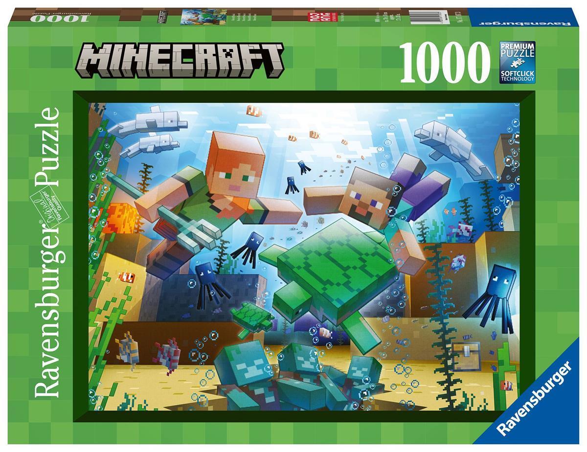 Minecraft Jigsaw Puzzle Minecraft Mosaic (1.000 pieces)