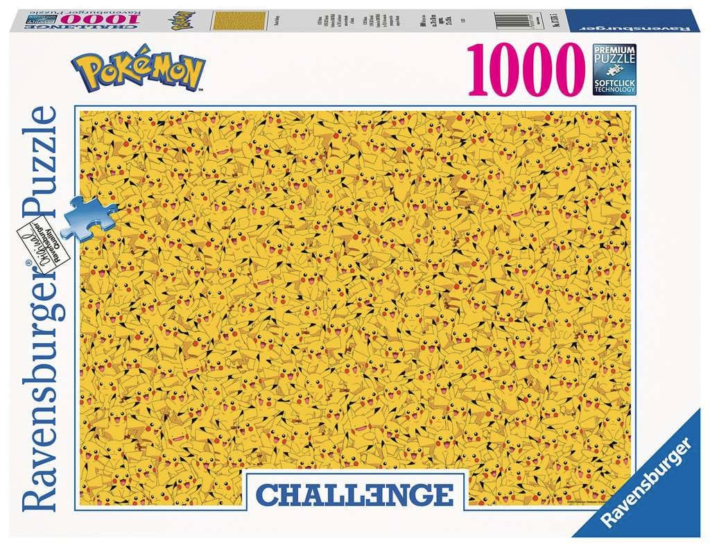 Pokémon Challenge Jigsaw Puzzle Pikachu (1.000 Pieces)
