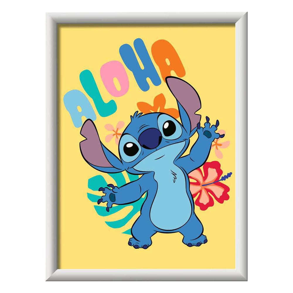 Disney Paint by Numbers Painting Set Aloha Stitch 18 x 24 cm (GER)