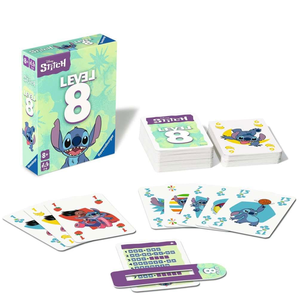 Disney Stitch Card Game Level 8 (GER)