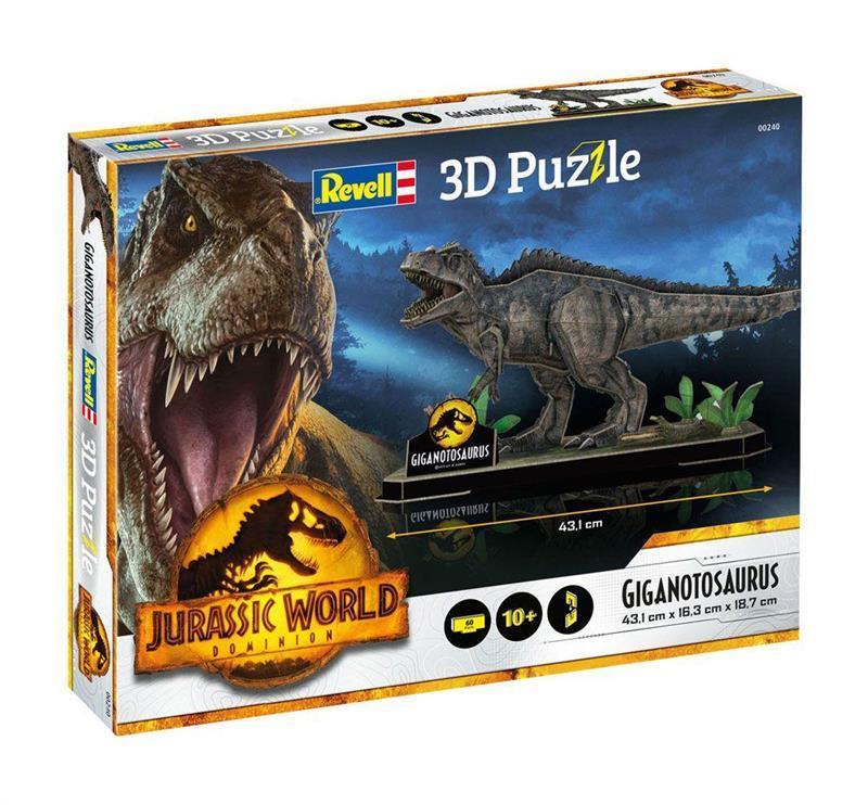 Jurassic World Dominion 3D Puzzle Giganotosaurus