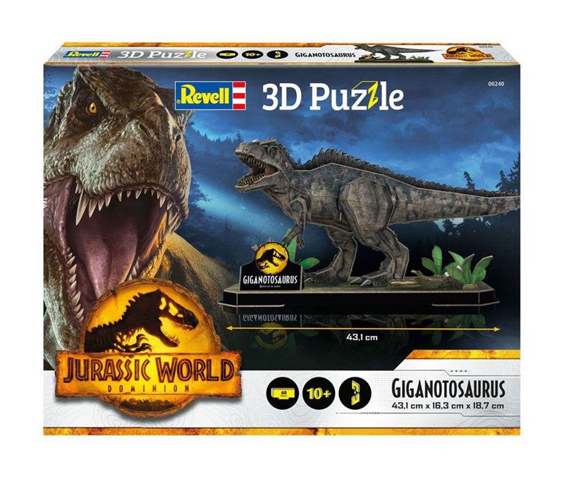 Jurassic World Dominion 3D Puzzle Giganotosaurus