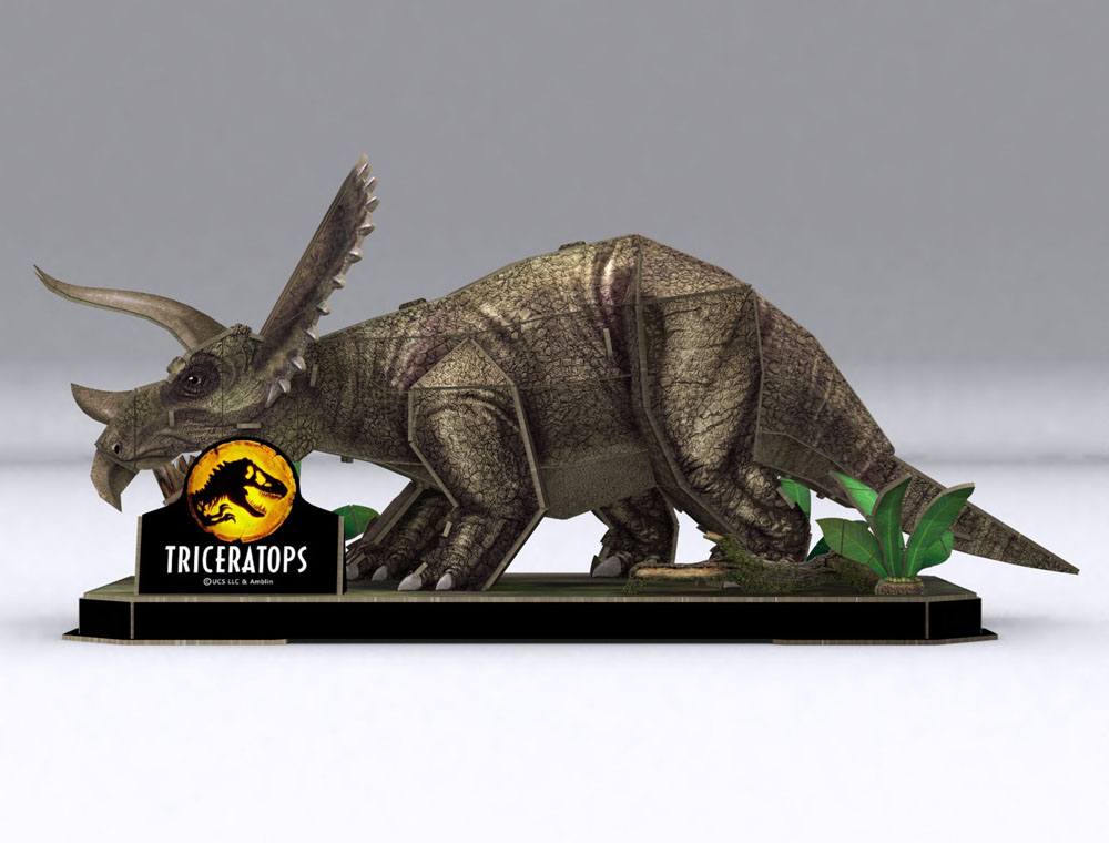 Jurassic World Dominion 3D Puzzle Triceratops