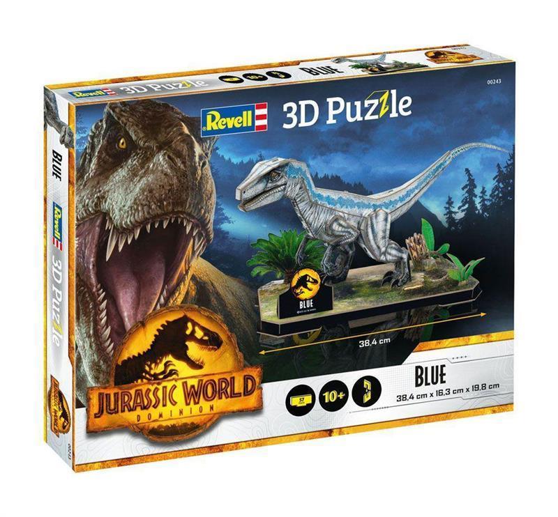 Jurassic World Dominion 3D Puzzle Blue