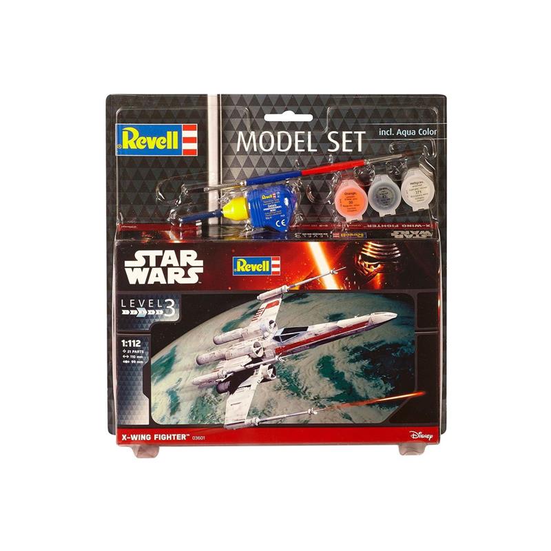 Star Wars Model Kit 1/112 Model Set X-Wing Fighter 11 cm