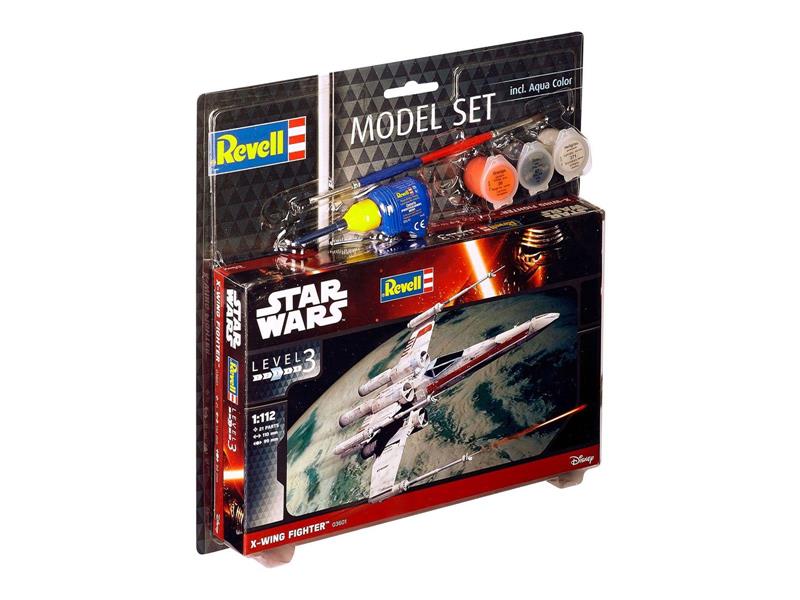 Star Wars Model Kit 1/112 Model Set X-Wing Fighter 11 cm