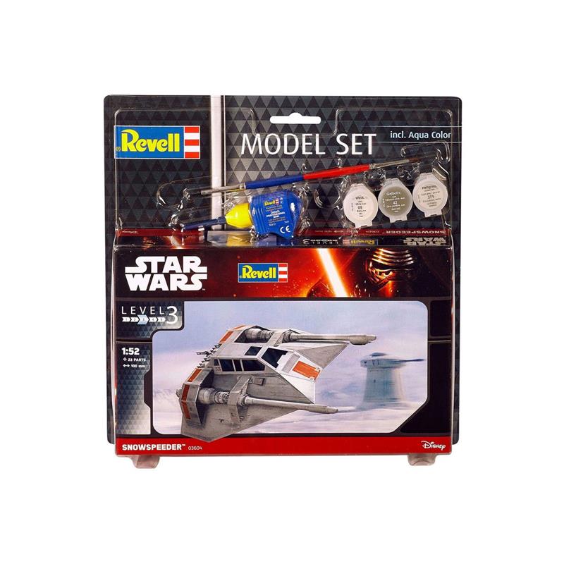 Star Wars Modellbausatz 1/52 Model Set Snowspeeder 10 cm