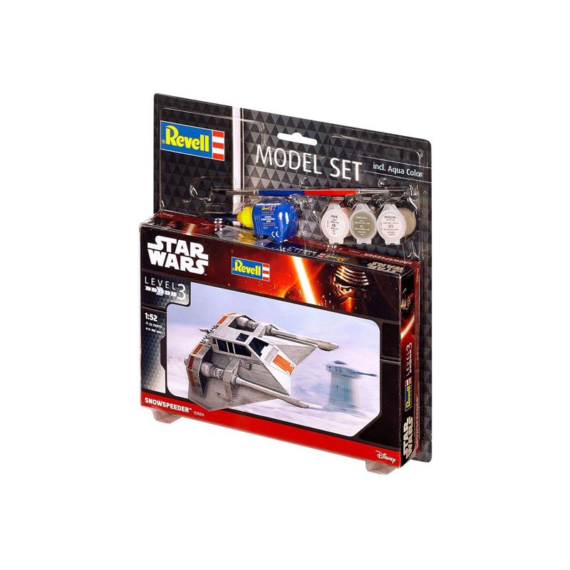 Star Wars Modellbausatz 1/52 Model Set Snowspeeder 10 cm