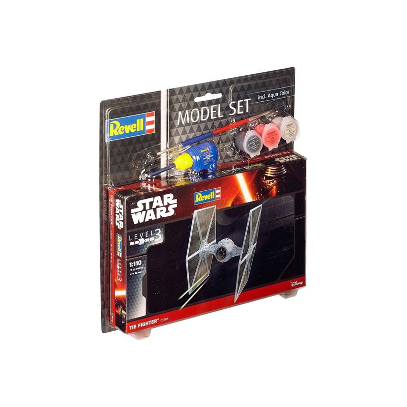 Star Wars Model Kit 1/110 Model Set TIE Fighter 9 cm