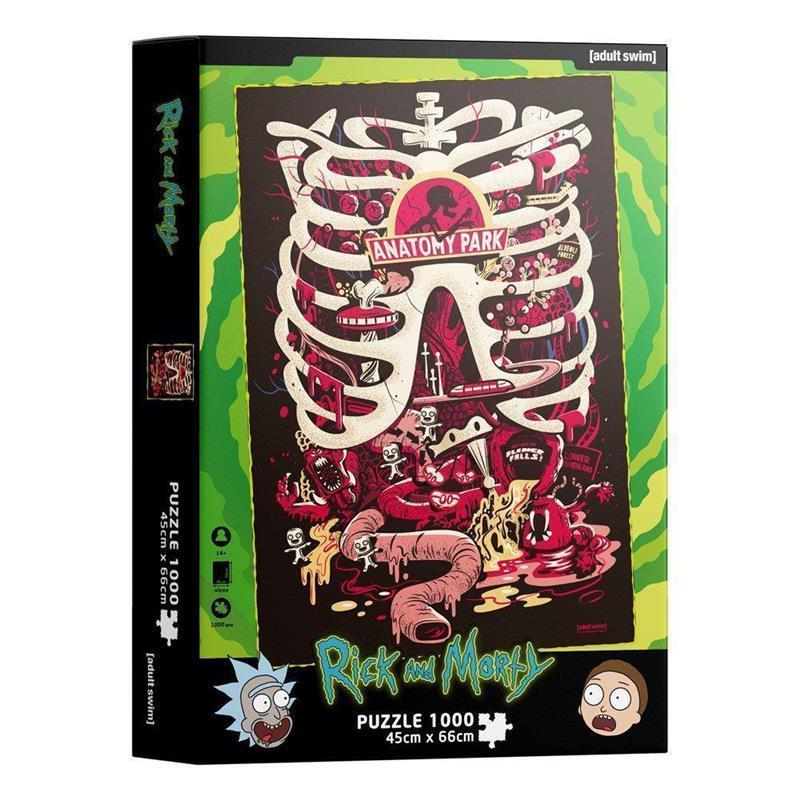 Rick & Morty Jigsaw Puzzle Anatomy Park (1.000 pieces)
