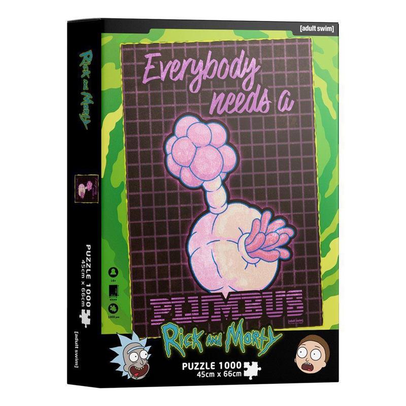 Rick & Morty Jigsaw Puzzle Plumbus (1.000 pieces)