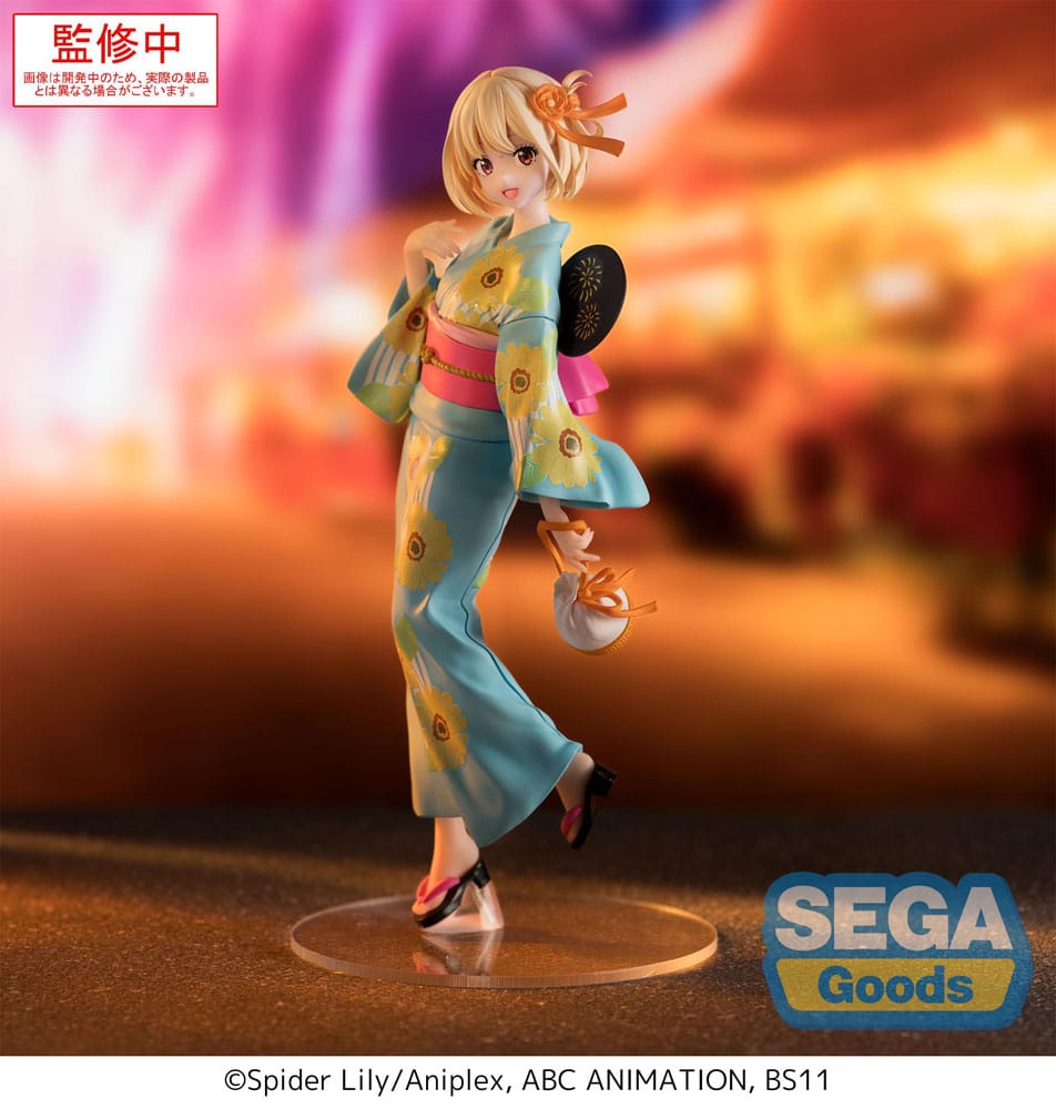 Lycoris Recoil Luminasta PVC Statue Chisato Nishikigi Festival in Yukata 19 cm