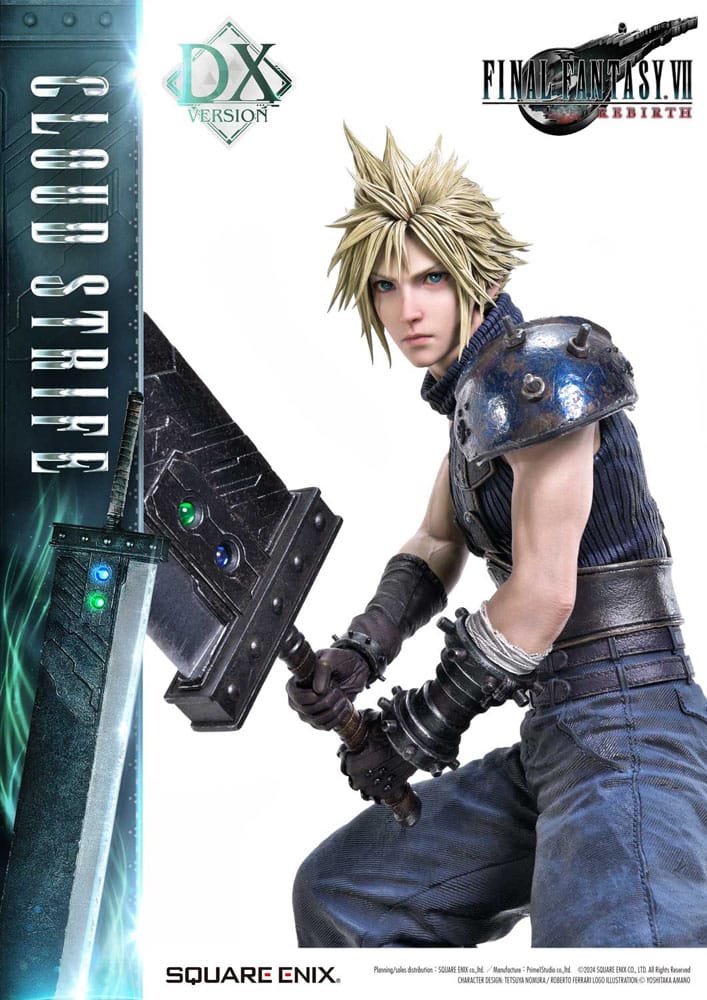 Final Fantasy VII Rebirth Masterline Statue 1/4 Cloud Strife Deluxe Ver. 68 cm