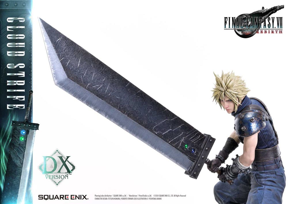 Final Fantasy VII Rebirth Masterline Statue 1/4 Cloud Strife Deluxe Ver. 68 cm