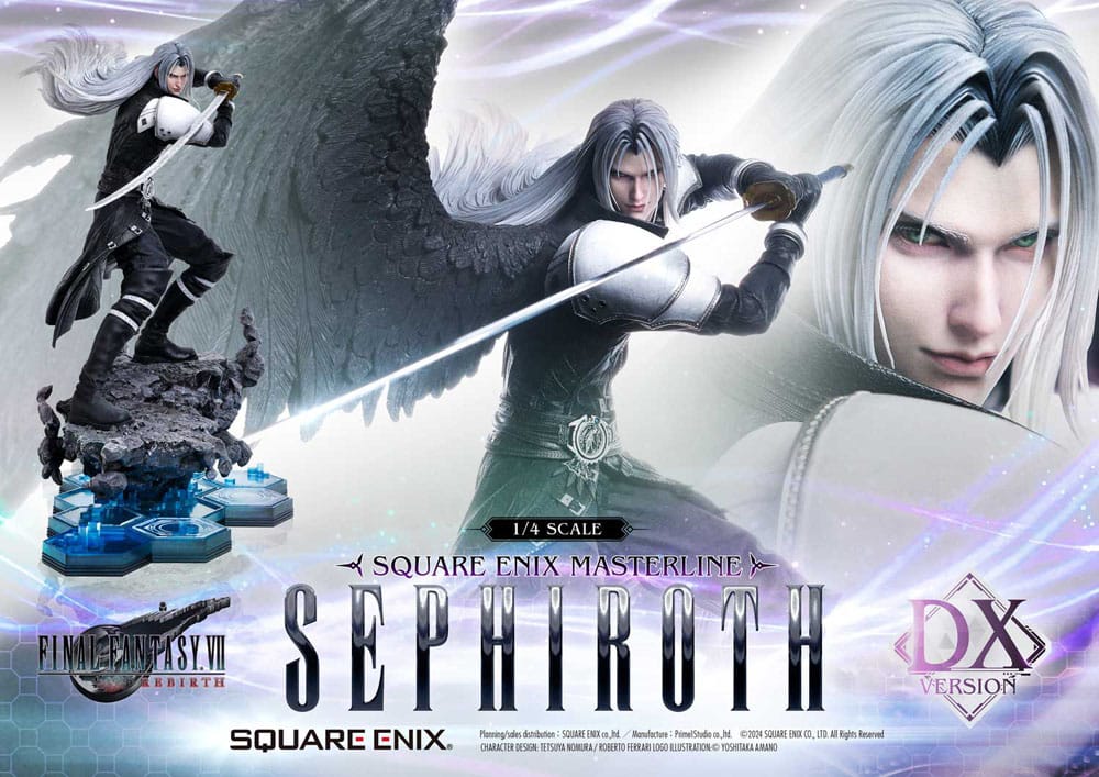 Final Fantasy VII Rebirth Masterline Statue 1/4 Sephiroth Deluxe Ver. 69 cm