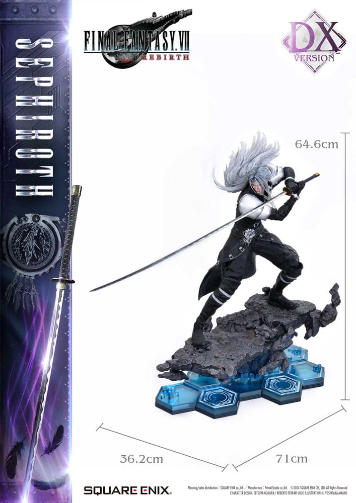 Final Fantasy VII Rebirth Masterline Statue 1/4 Sephiroth Deluxe Ver. 69 cm